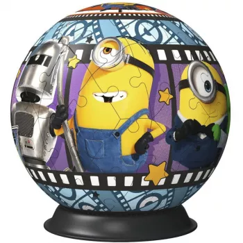 RAVENSBURGER Puzzleball 3D Minions 3 - 72 peças