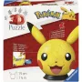Ravensburger Puzzleball 3D Pokémon Pikachu com Orelhas - 54 peças