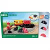 RAVENSBURGER BRIO World Conjunto de Comboio de Mercadorias com Luzes que Mudam de Cor