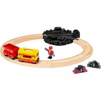 RAVENSBURGER BRIO World Conjunto de Comboio de Mercadorias com Luzes que Mudam de Cor