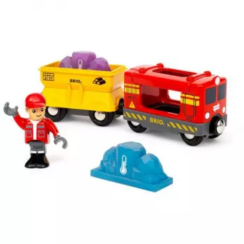 RAVENSBURGER BRIO World Comboio de Mercadorias com Vagão de Mudança de Cor