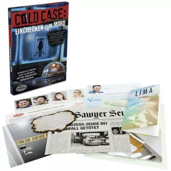 RAVENSBURGER Cold Case: Einchecken zum Mord Jogo de detetive cooperativo