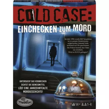 RAVENSBURGER Cold Case: Einchecken zum Mord Jogo de detetive cooperativo