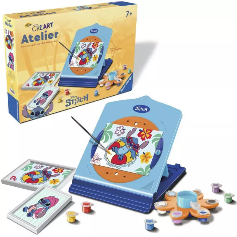 Ravensburger CreArt Atelier Stitch Conjunto de Pintar por Números