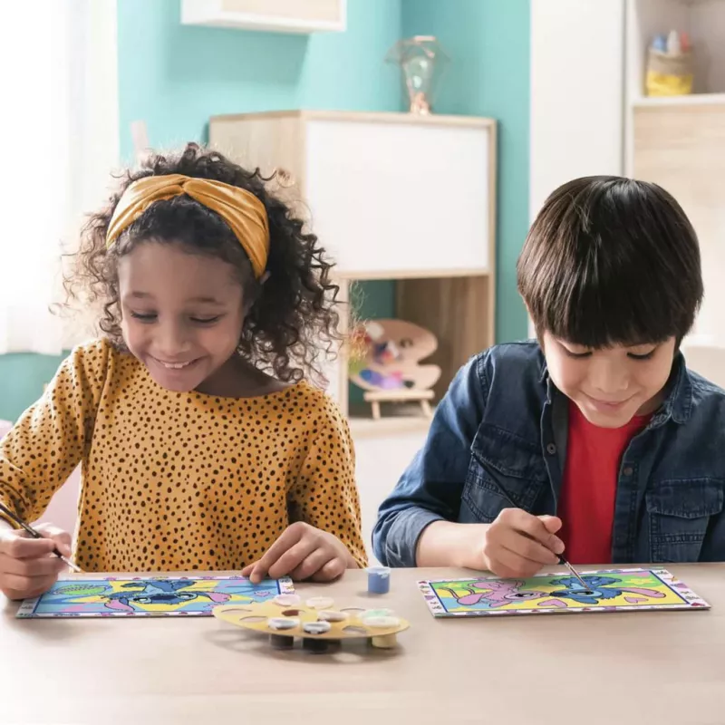 RAVENSBURGER CreArt Junior - Stitch & Angel conjunto de pintura por números