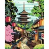 RAVENSBURGER CreArt Pintar por Números Conjunto - Japão