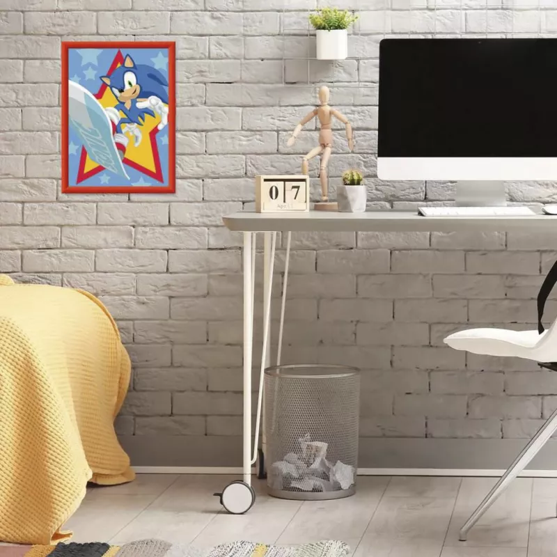 Ravensburger CreArt - Sonic Veloz Pintar por Números