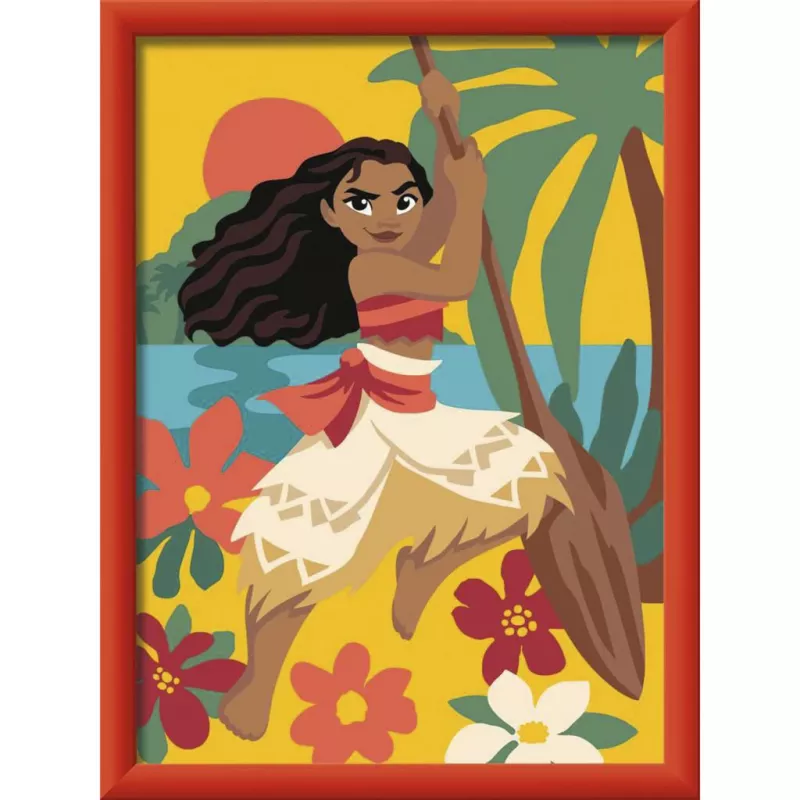 Ravensburger CreArt - As aventuras de Vaiana Pintar por números
