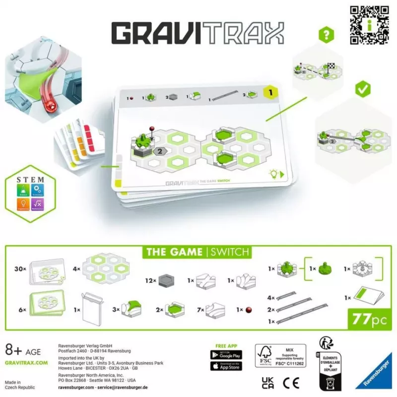 Ravensburger GraviTrax Game Switch Conjunto de Expansão