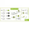 Ravensburger GraviTrax GO Impulsion conjunto de expansão para pista de berlindes (25 peças)