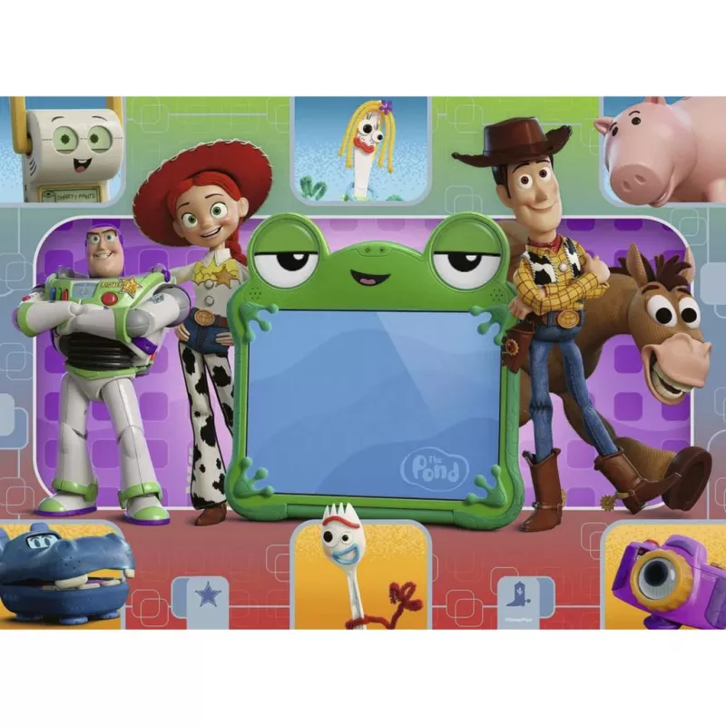 Puzzle infantil Ravensburger Toy Story 5 (100 peças) - puzzle Disney Pixar