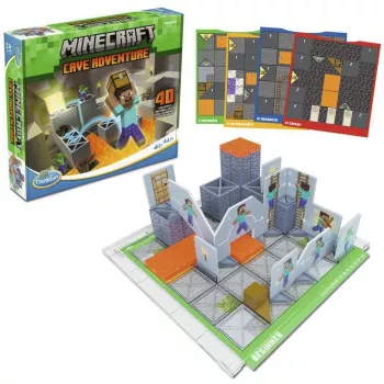 Ravensburger Minecraft Cave Adventure Expansão de Jogo de Tabuleiro