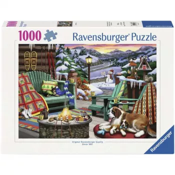 Ravensburger Puzzle Noite aconchegante (1000 peças)