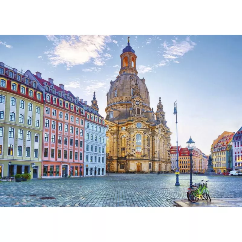 Ravensburger Puzzle Coleção Alemanha Dresden à luz da manhã (1000 peças)