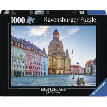 Ravensburger Puzzle Coleção Alemanha Dresden à luz da manhã (1000 peças)