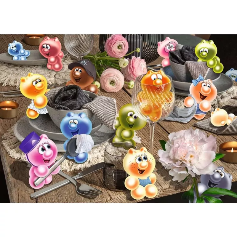 RAVENSBURGER Puzzle Gelini Põem a Mesa (1000 Peças)