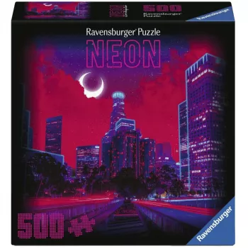 Puzzle Ravensburger Neon Collection Los Angeles (500 peças)