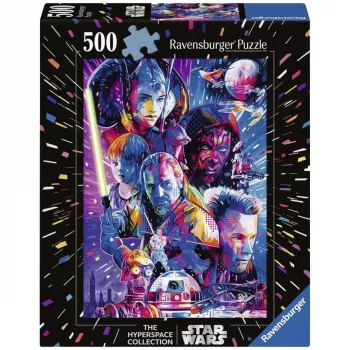 Ravensburger Puzzle Star Wars Hyperspace Collection: The Phantom Menace (500 peças, peças grandes)