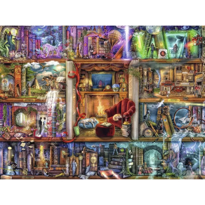 Ravensburger Puzzle The Grand Library (1500 peças)