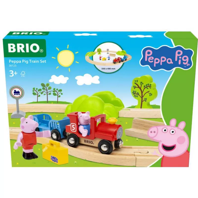 RAVENSBURGER tiptoi World - Peppa Pig comboio