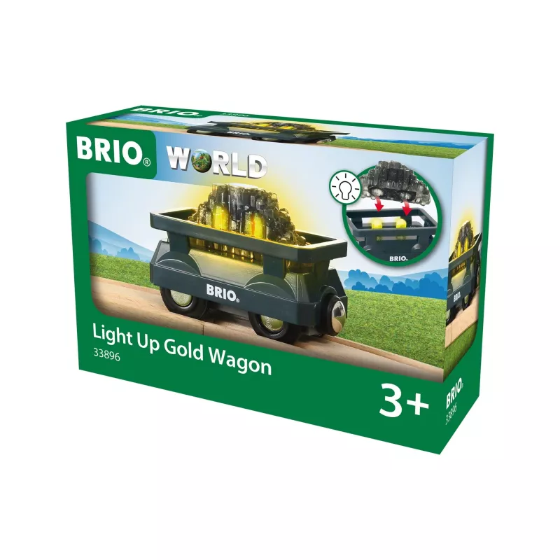 RAVENSBURGER World Carrinho de Ouro com Luz Via H0