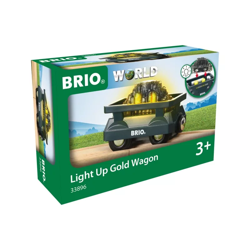 RAVENSBURGER World Carrinho de Ouro com Luz Via H0