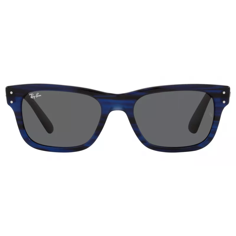 Óculos de sol Ray-Ban Billie RB2283 1339B1 transparente castanho quadrado acetato senhora 52mm