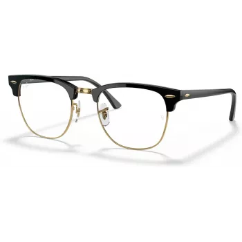 Ray-Ban Clubmaster Classic Óculos de sol RB3016 901/BF 51 - armação preta lentes G-15 verdes