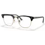 Ray-Ban Clubmaster Classic Óculos de sol RB3016 901/BF 51 - armação preta lentes G-15 verdes