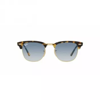 Ray-Ban Clubmaster RB3016 Óculos de sol cinzento transparente azul degradê 51mm