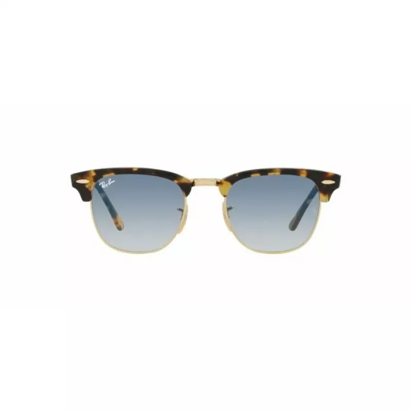 Ray-Ban Clubmaster RB3016 Óculos de sol cinzento transparente azul degradê 51mm