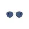 Ray-Ban Junior RJ9647S212804 óculos de sol de criança - preto brilhante/cinzento - 46/21/130 mm