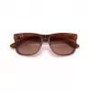 Ray-Ban Justin Óculos de sol RB4165 659413 55-16-145 Rubber Havana Brown Gradient