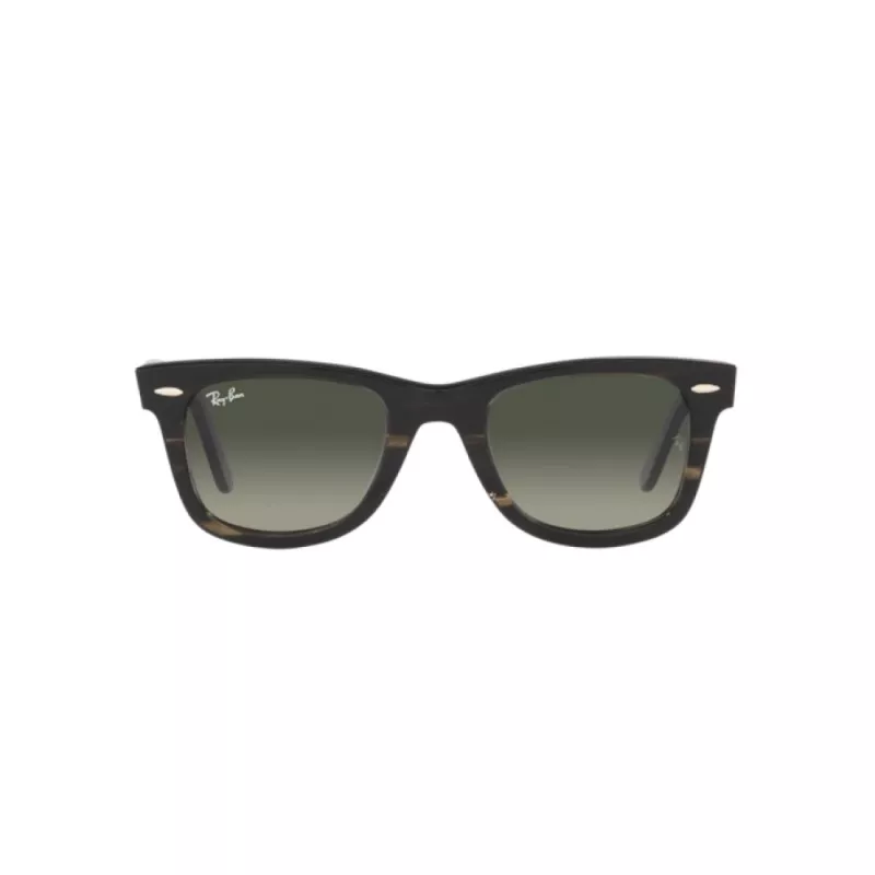 Ray-Ban Original Wayfarer Classic Óculos de sol RB2140-136071 Armação cinzento transparente Lente cinzento degradê 55/18/145 mm