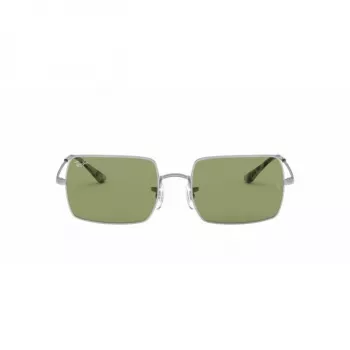 Óculos de sol Ray-Ban RB1969-91974E unissexo, armação dourada, lentes verdes G-15, 54/19/145 mm