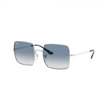Óculos de sol Ray-Ban RB1971-91493F Square 1971 Classic Dourado Azul-claro degradê 54mm