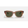Óculos de sol Ray-Ban RB2186 State Street Havana castanho degradê 49mm