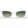 Óculos de sol Ray-Ban RB2299975BH52 Lady Burbank, mulher, armação de acetato, castanho listrado, quadrados, lentes degradê, 52/21/145 mm