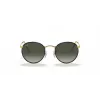 Óculos de sol Ray-Ban RB3447JM91967 Unissexo Redondo Armação de metal dourada Lentes verde-escuras 50/21/145 mm