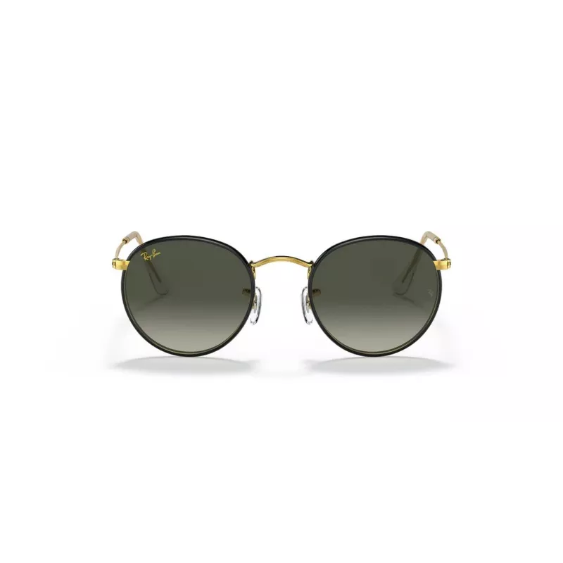 Óculos de sol Ray-Ban RB3447JM91967 Unissexo Redondo Armação de metal dourada Lentes verde-escuras 50/21/145 mm