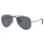 Óculos de sol unissexo Ray-Ban RB3625003R562 New Aviator ouro metal cinzento degradê 62mm