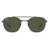 Ray-Ban RB3688 Óculos de sol gunmetal verde G-15 57mm