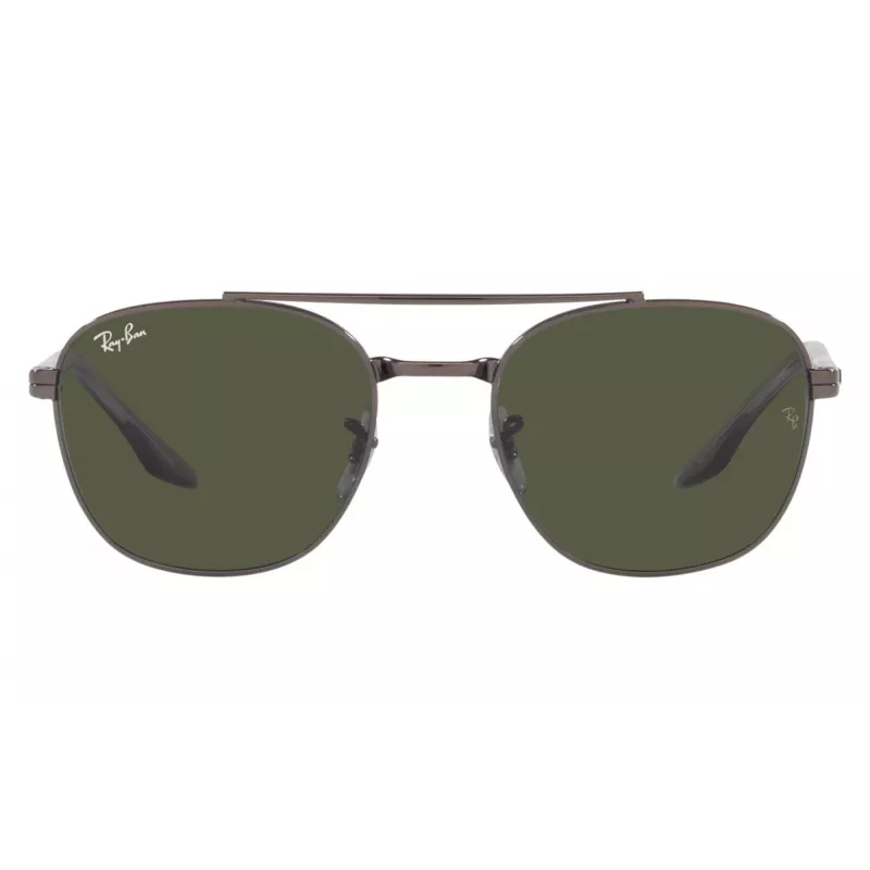 Ray-Ban RB3688 Óculos de sol gunmetal verde G-15 57mm