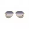 Ray-Ban RB3689001GE58 Aviator Reverse Óculos de sol dourado castanho degradê 58mm