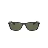 Ray-Ban RB42346019A58 Óculos de sol quadrados polarizados de homem - Preto/Verde 58/14/140 mm