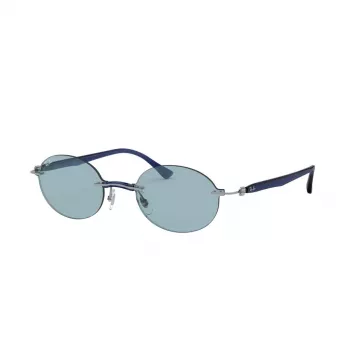 Óculos de sol unissexo Ray-Ban RB8060-004-80 Pilot gunmetal cinzento 54mm