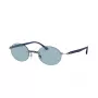 Óculos de sol unissexo Ray-Ban RB8060-004-80 Pilot gunmetal cinzento 54mm