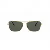 Ray-Ban RB8136M914358 óculos de sol de homem, preto mate, armação quadrada, lentes cinzentas, 58/15/140 mm