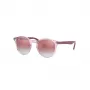 Óculos de sol de criança Ray-Ban RJ9064S7052V0 transparente azul 44mm