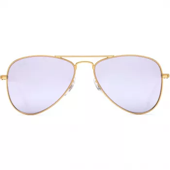 Ray-Ban RJ9506S2494V5 Óculos de sol de criança - armação azul transparente, lentes degradê azuis, largura das lentes 50 mm